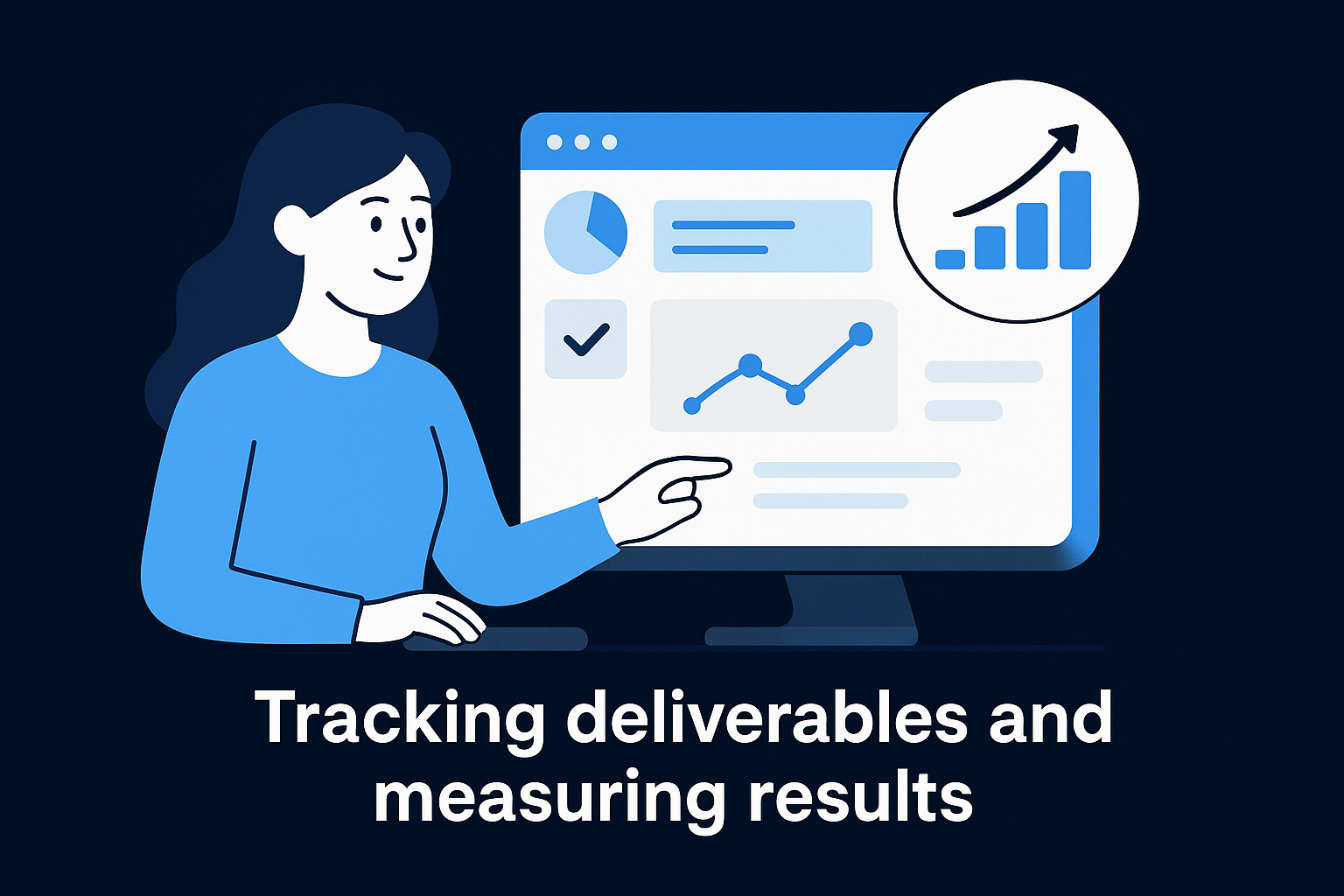 Tracking deliverables and measuring results