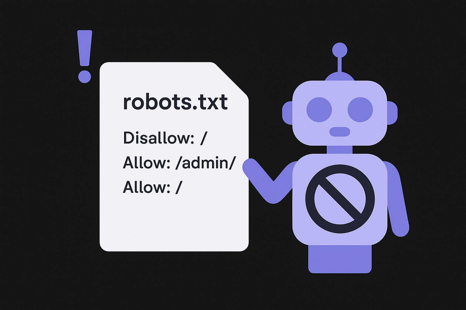 Check robots.txt for unintended blocks