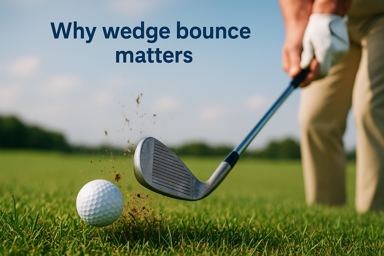 Why wedge bounce matters