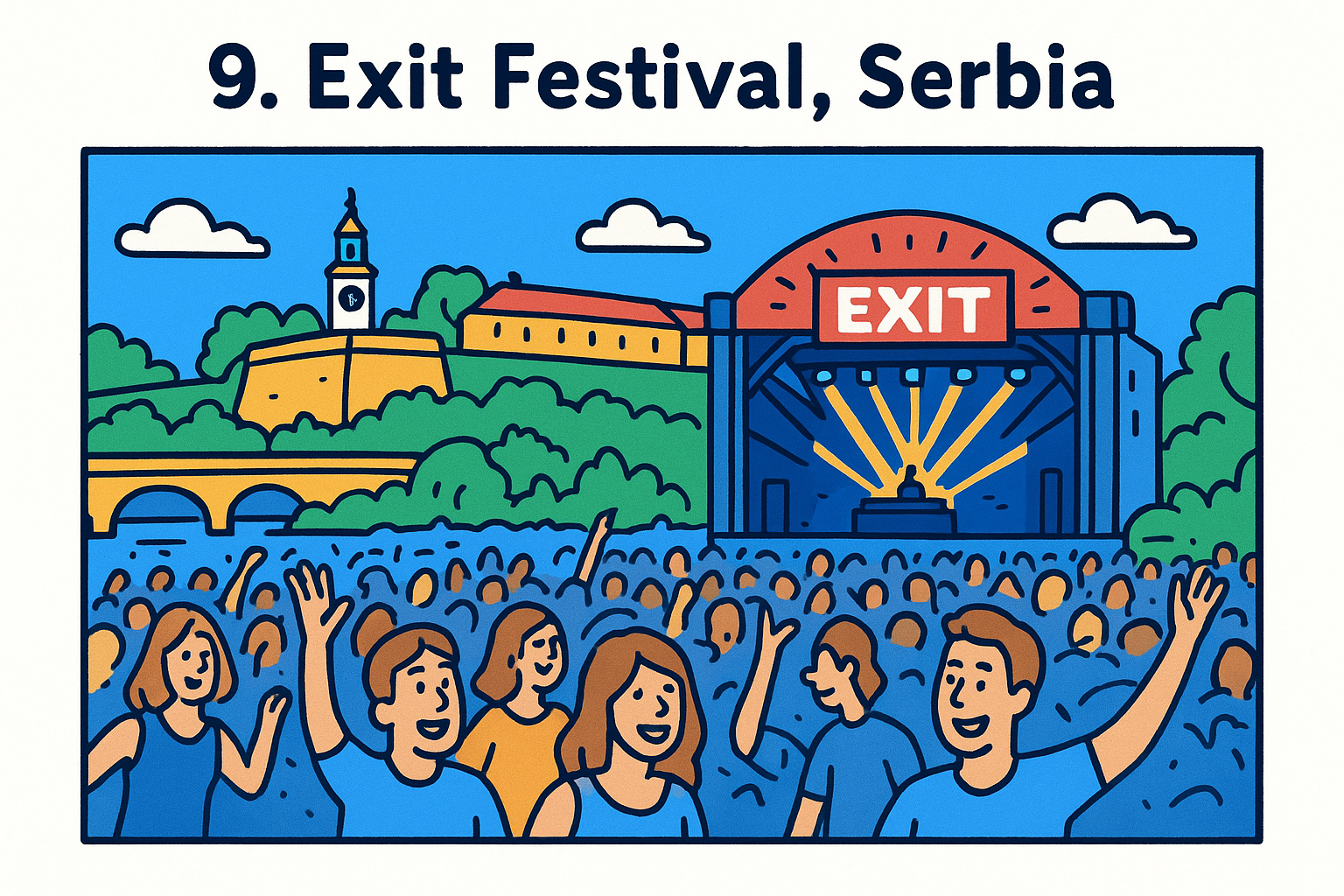 9. Exit Festival, Serbia