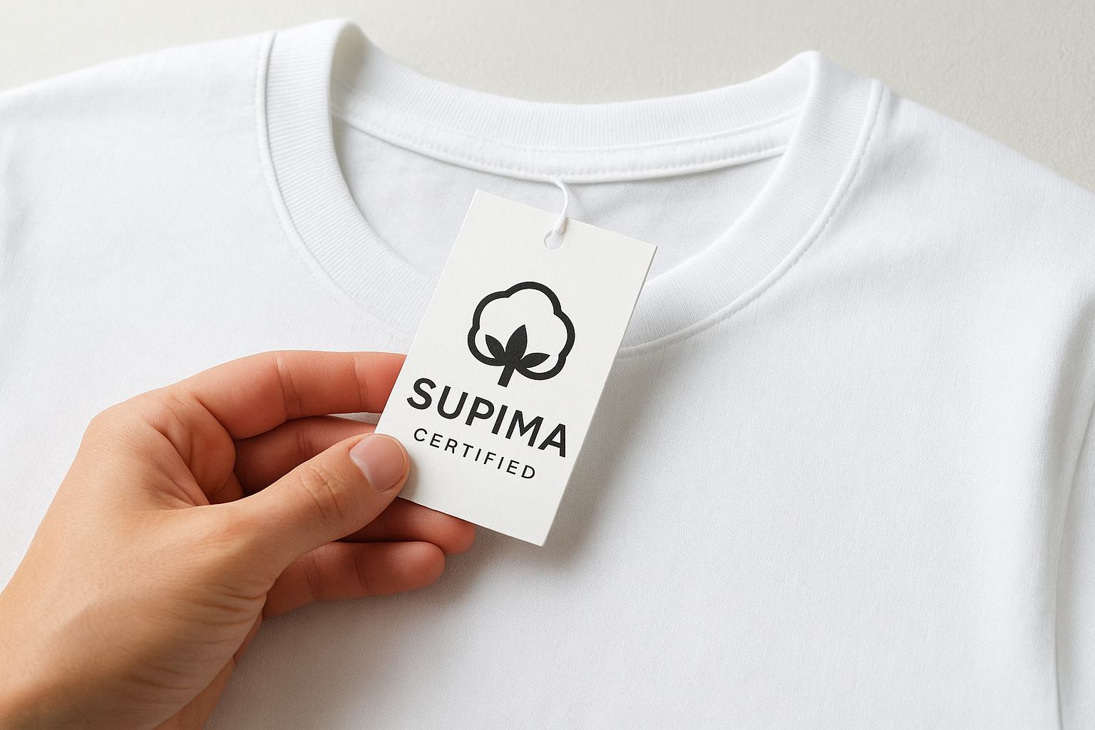 Look for the certified Supima label