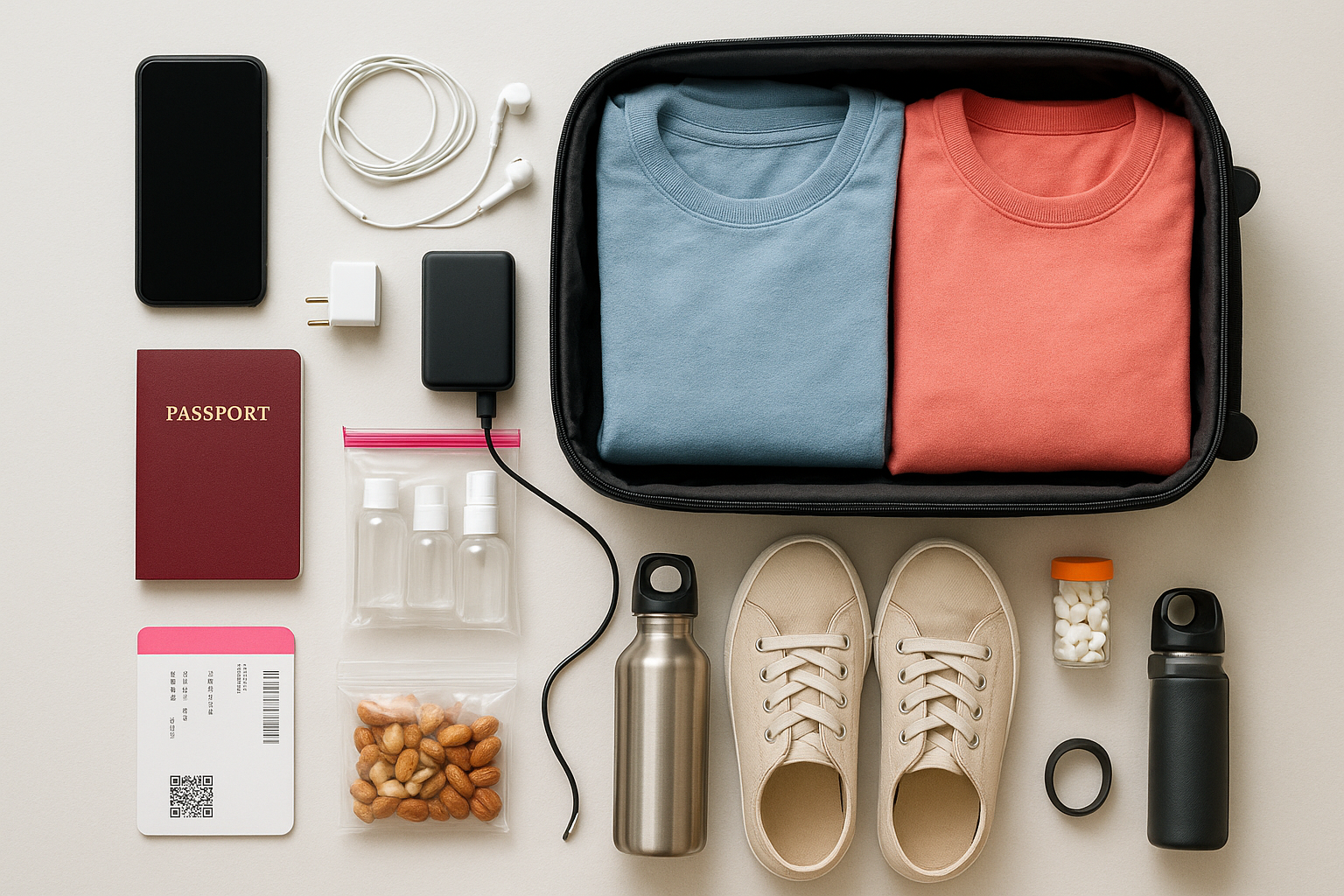 3. Carry-On Only Packing Checklist Template