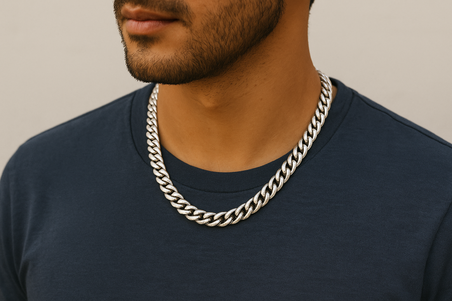 3. John Hardy curb chain necklace in sterling silver