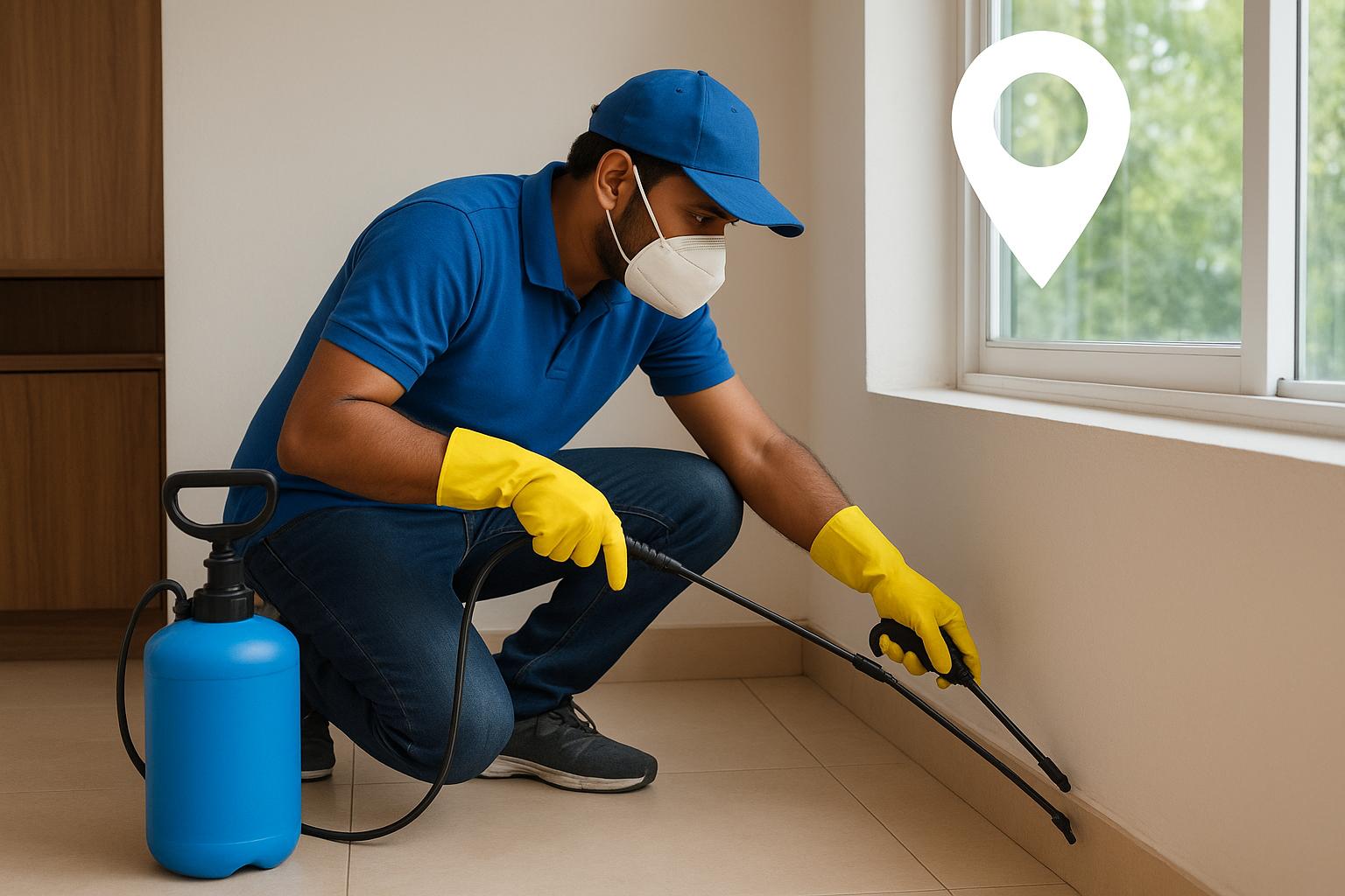 7. Pest Control India and Google Maps