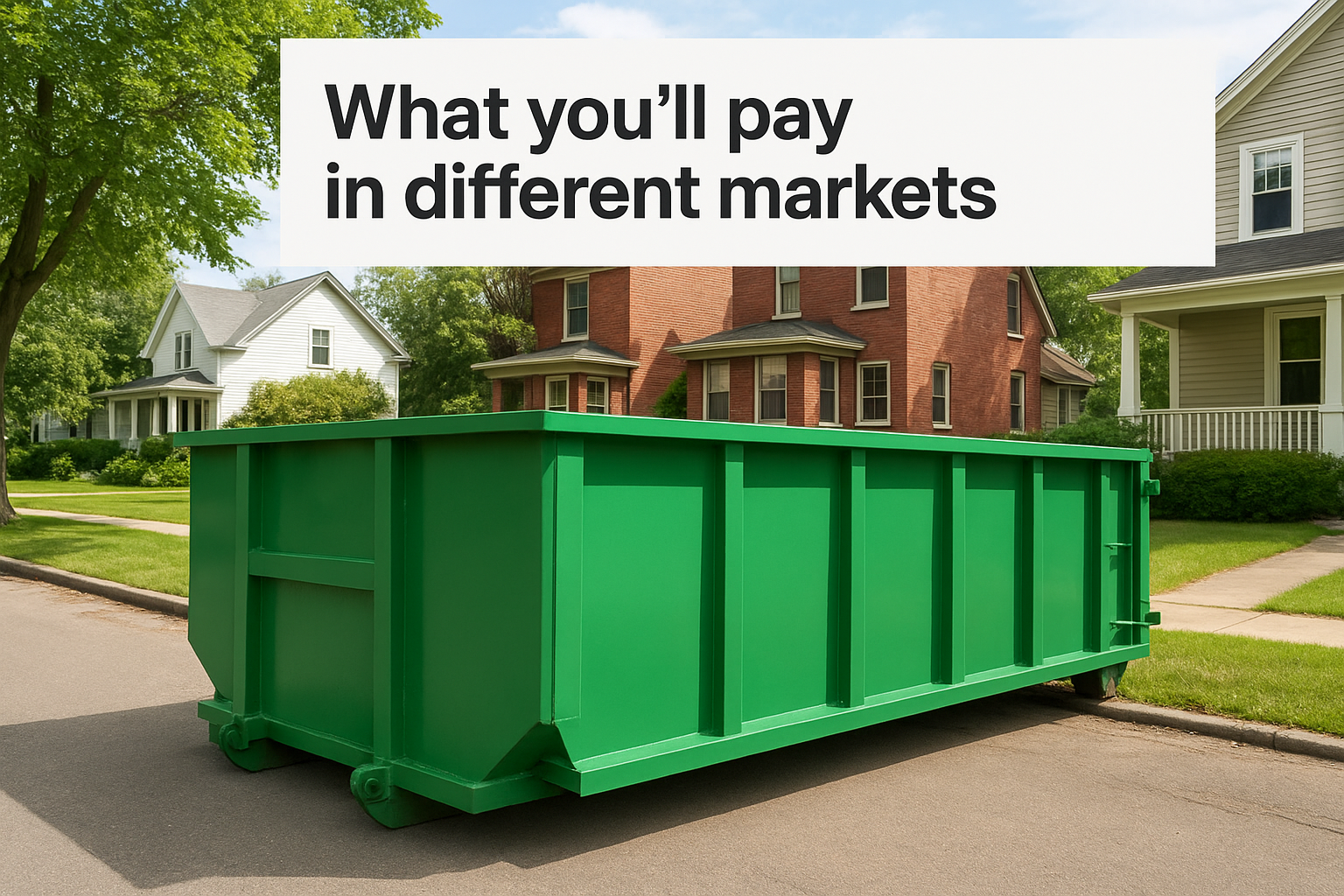 What you'll pay in different markets