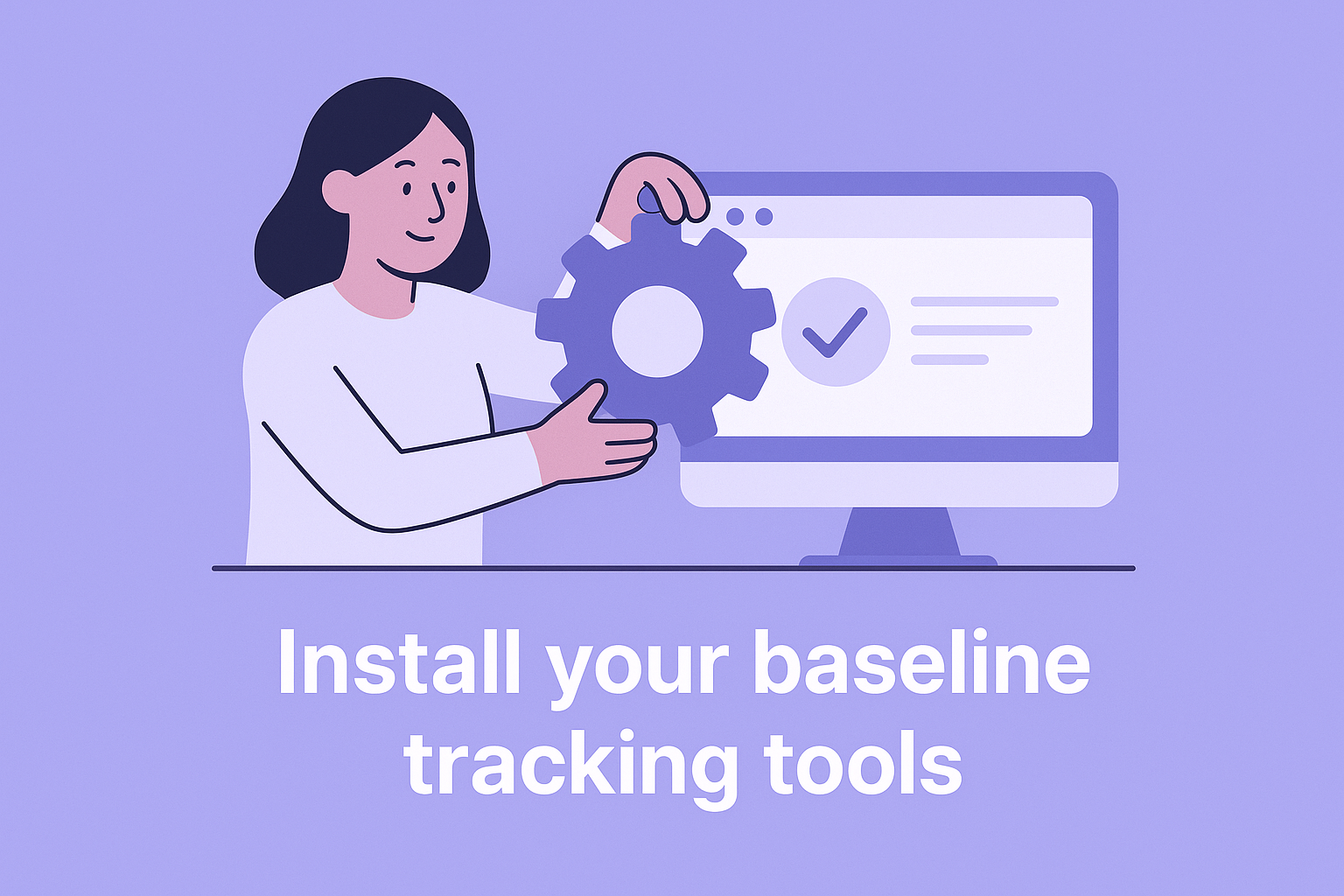 Install your baseline tracking tools