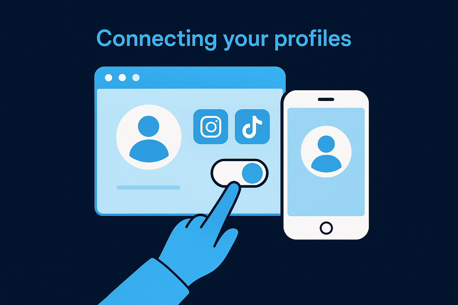 Connecting your profiles