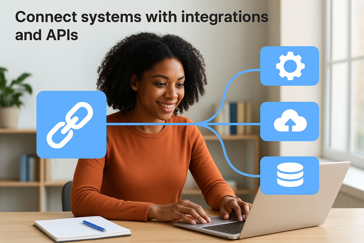 5. Connect systems with integrations and APIs