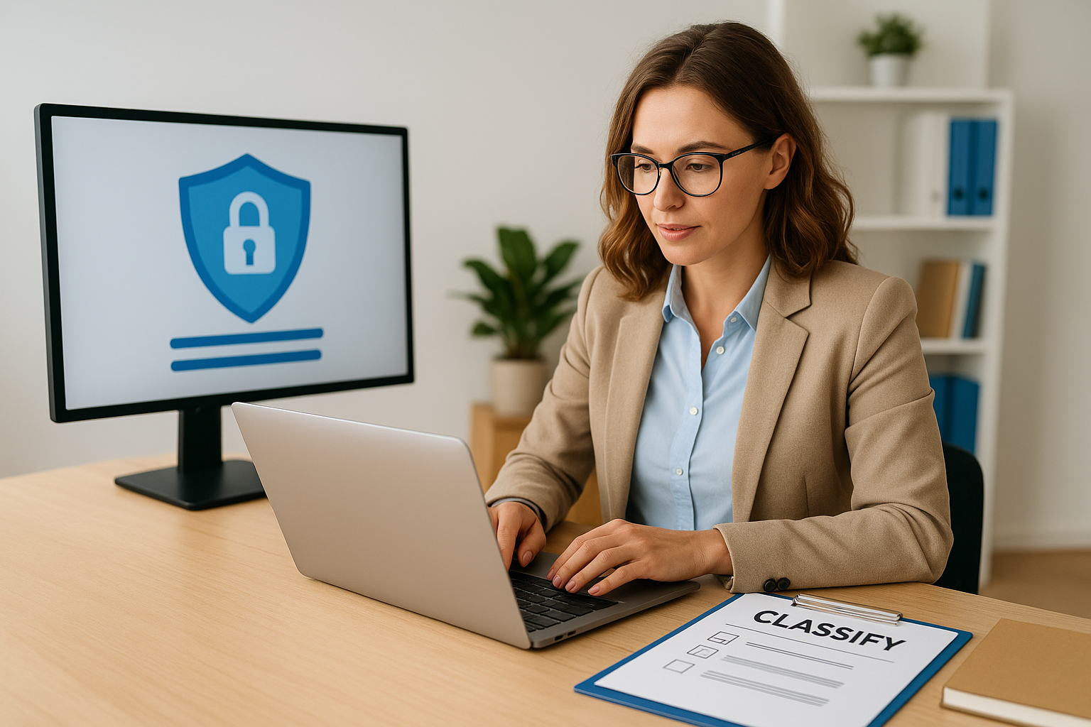 13. Classify data and restrict access by sensitivity