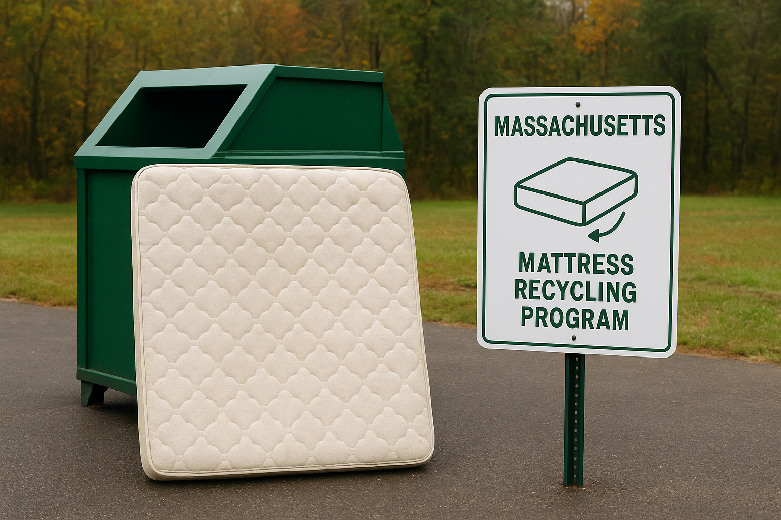 Massachusetts mattress recycling program