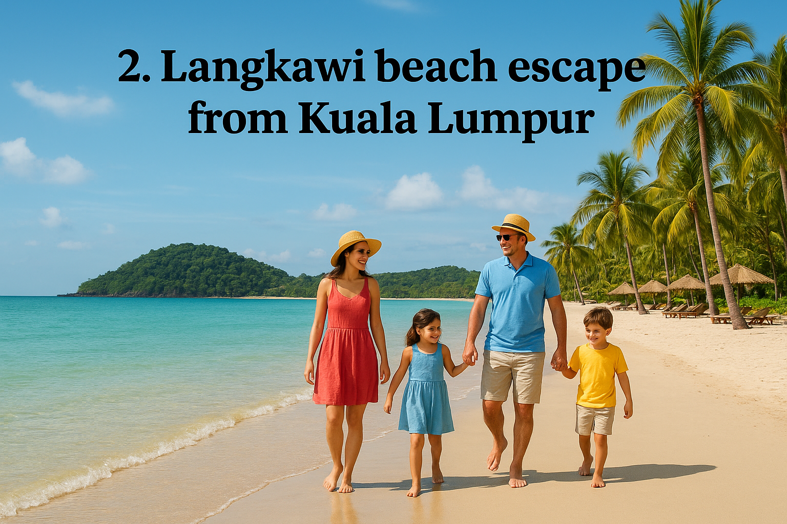 2. Langkawi beach escape from Kuala Lumpur