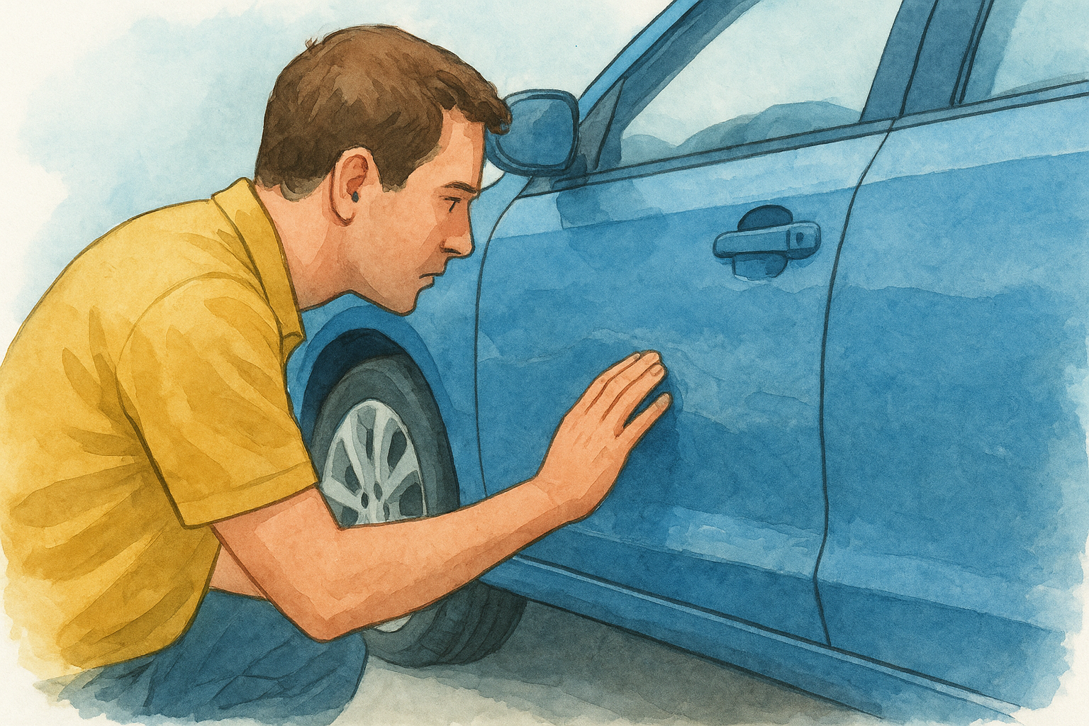 How to spot crash repairs and resprays