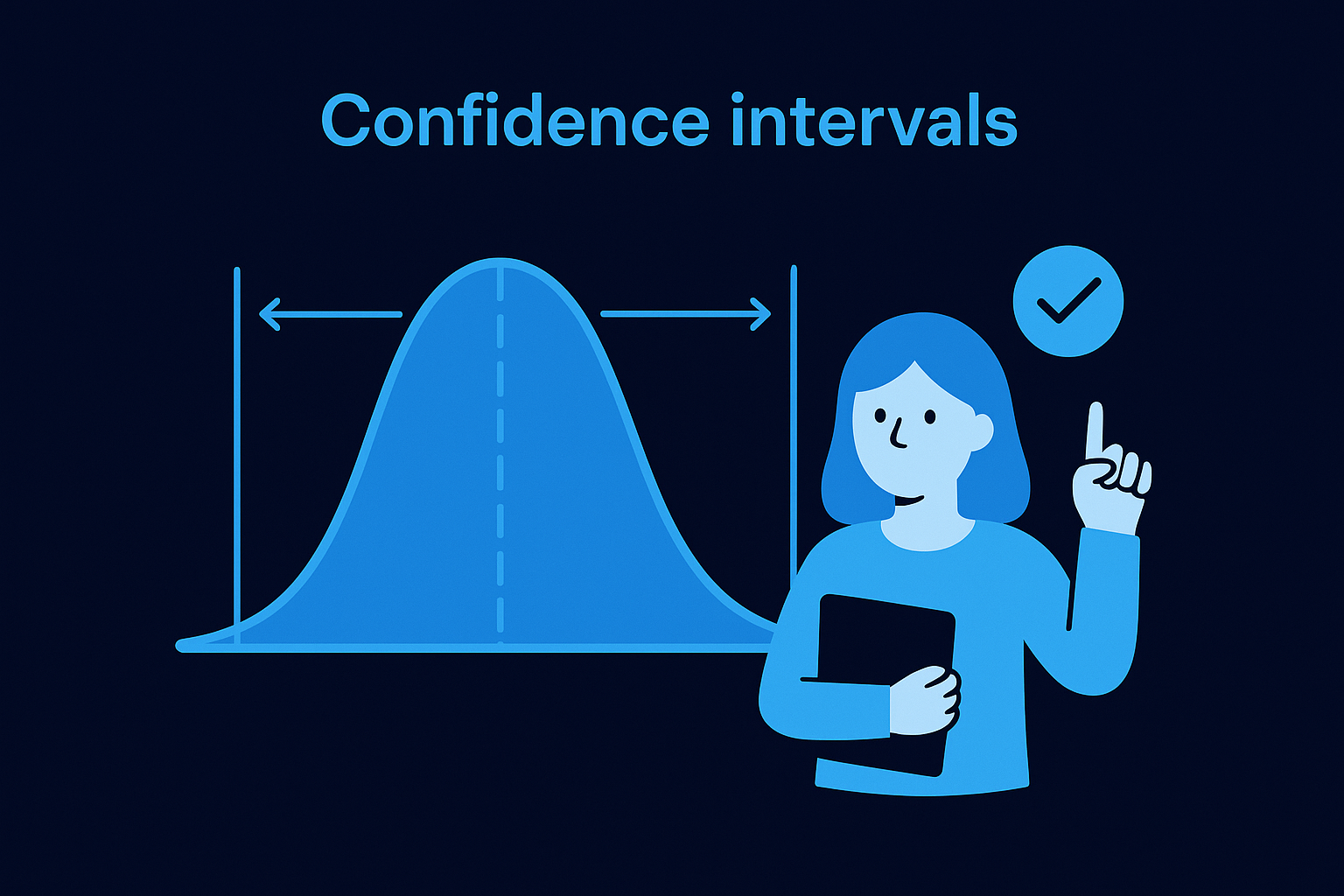 Confidence intervals as a decision tool