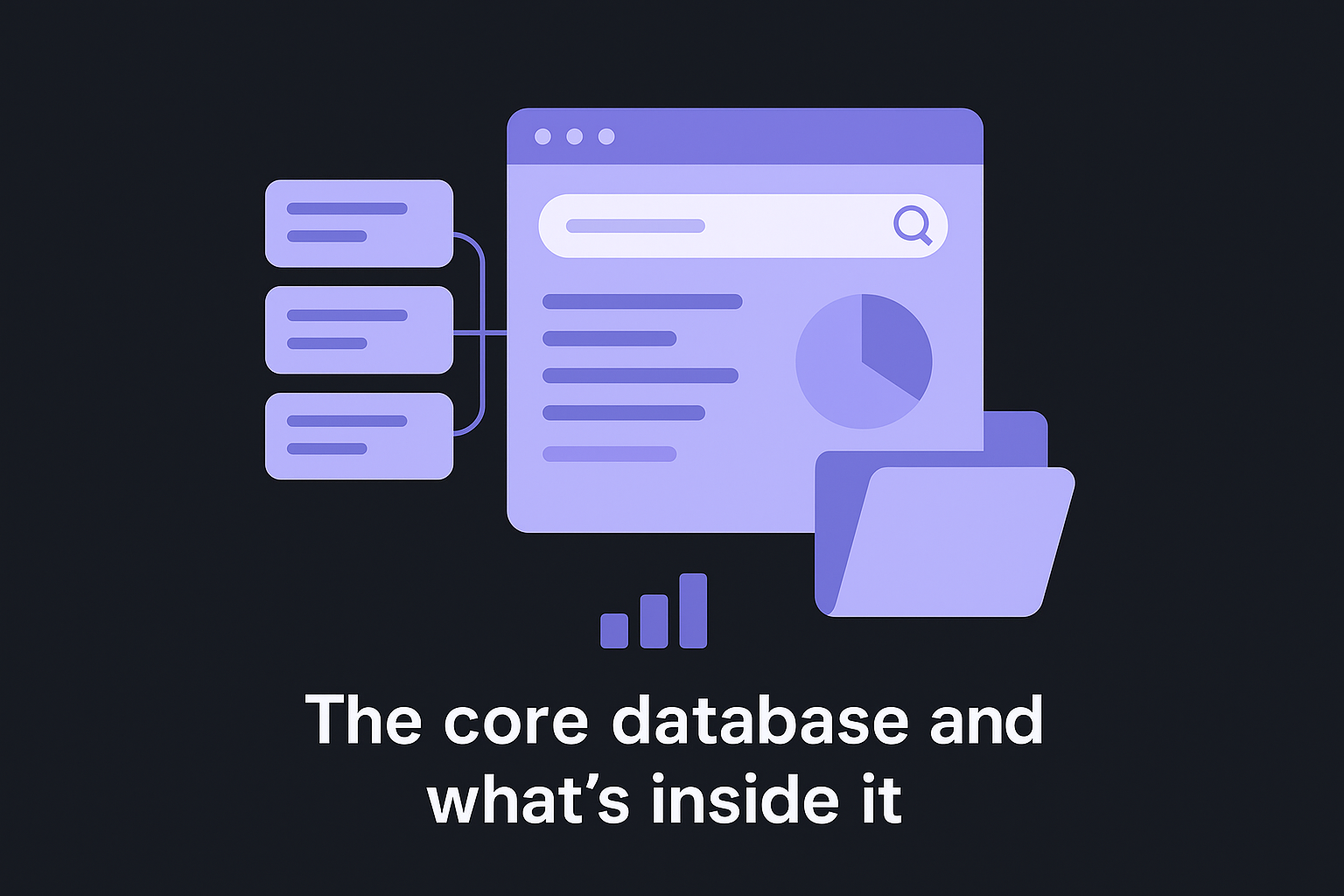 The core database and what's inside it