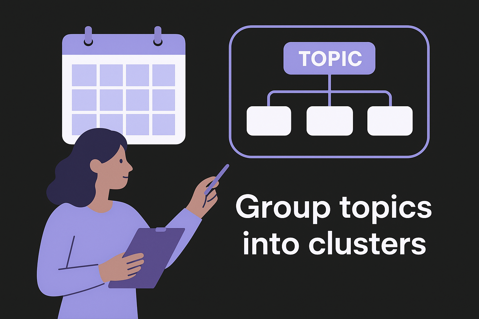 Group topics into clusters