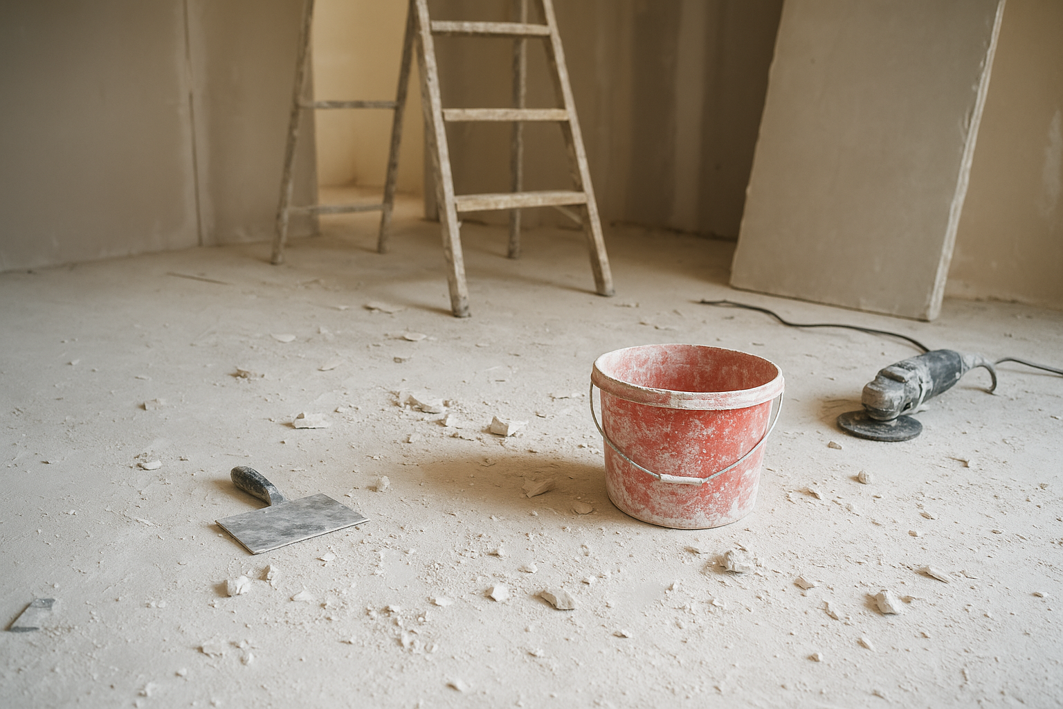 What construction sites leave behind