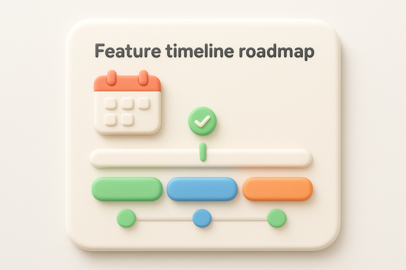 5. Feature timeline roadmap