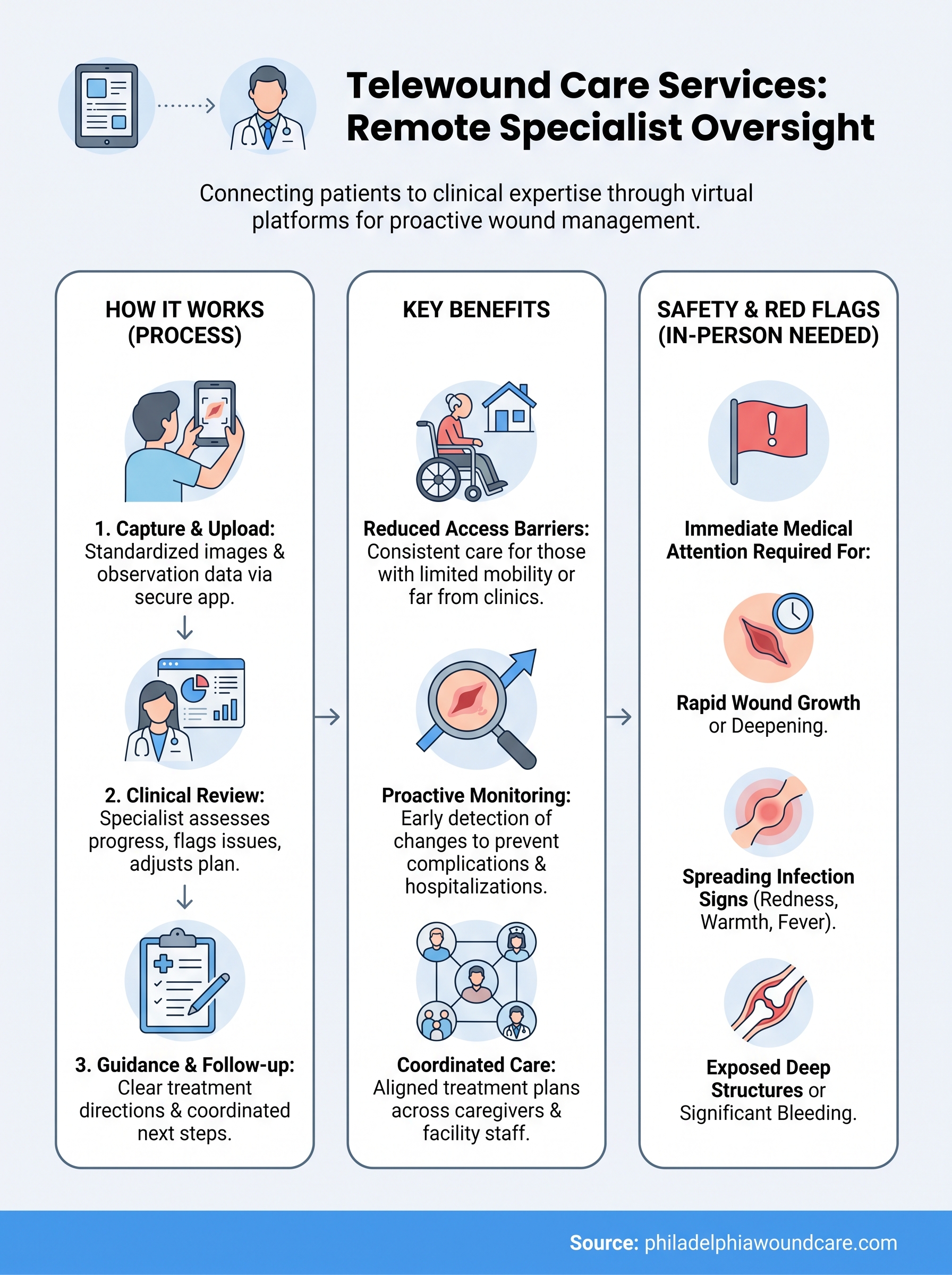 telewound care services infographic