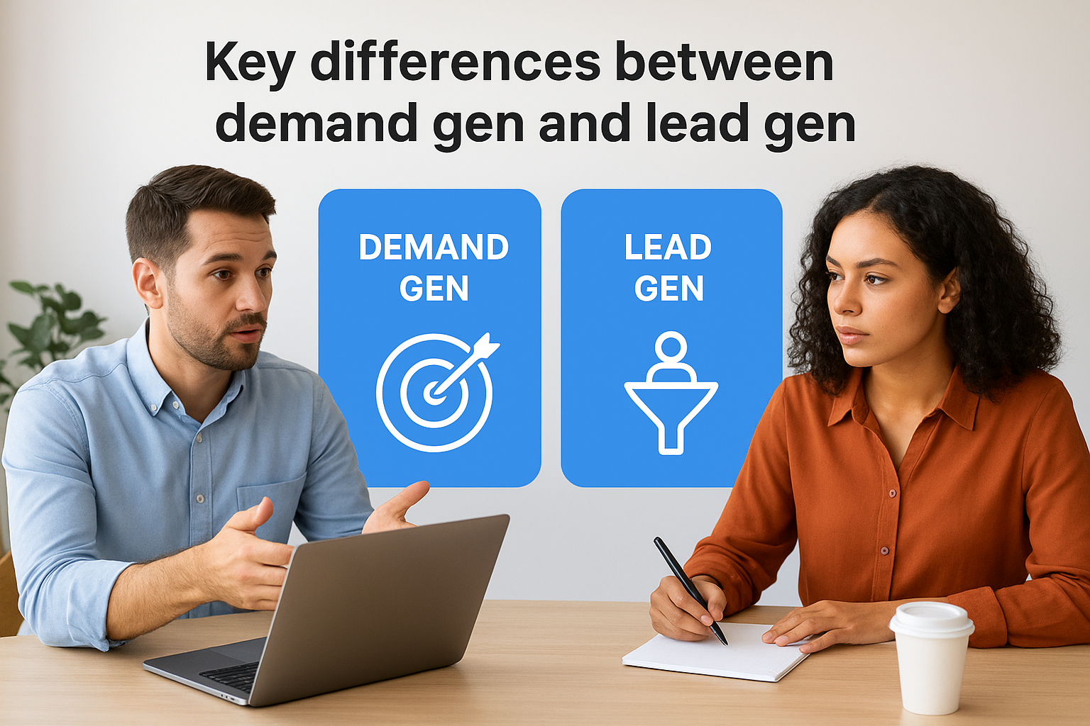 Key differences between demand gen and lead gen