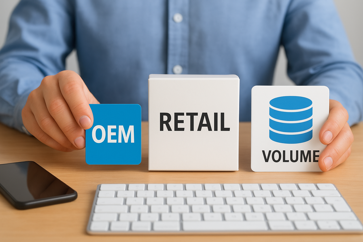 Lizenzarten: OEM, Retail und Volume