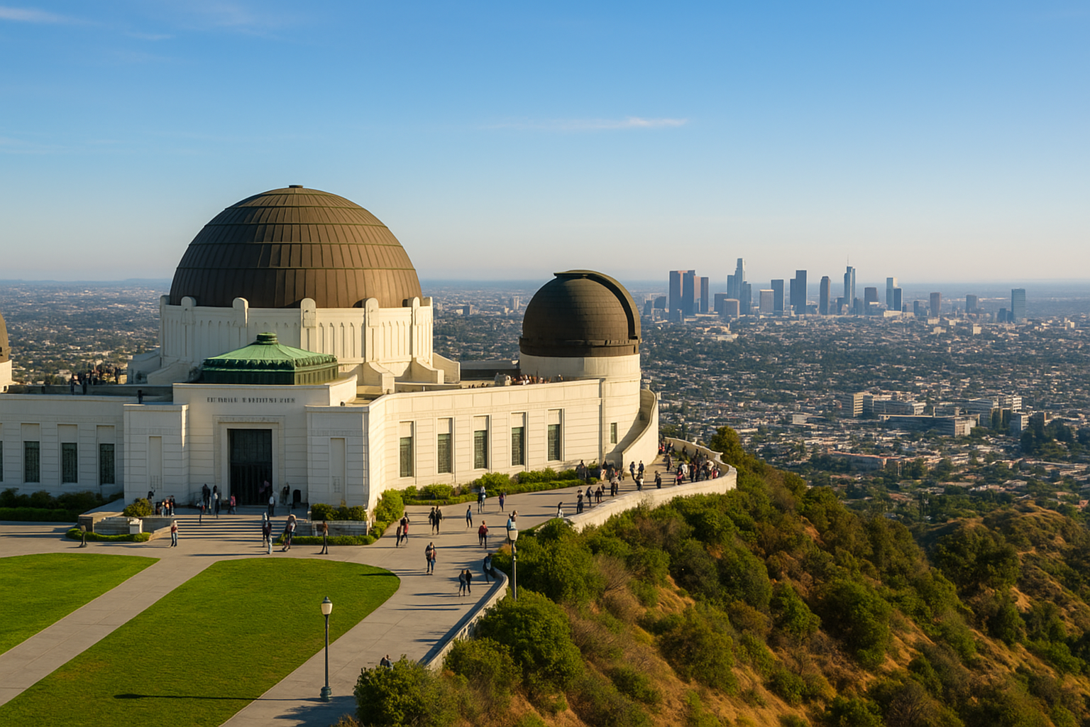 2. Griffith Observatory and Griffith Park