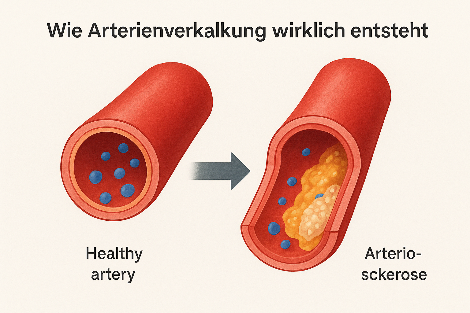 Wie Arterienverkalkung wirklich entsteht