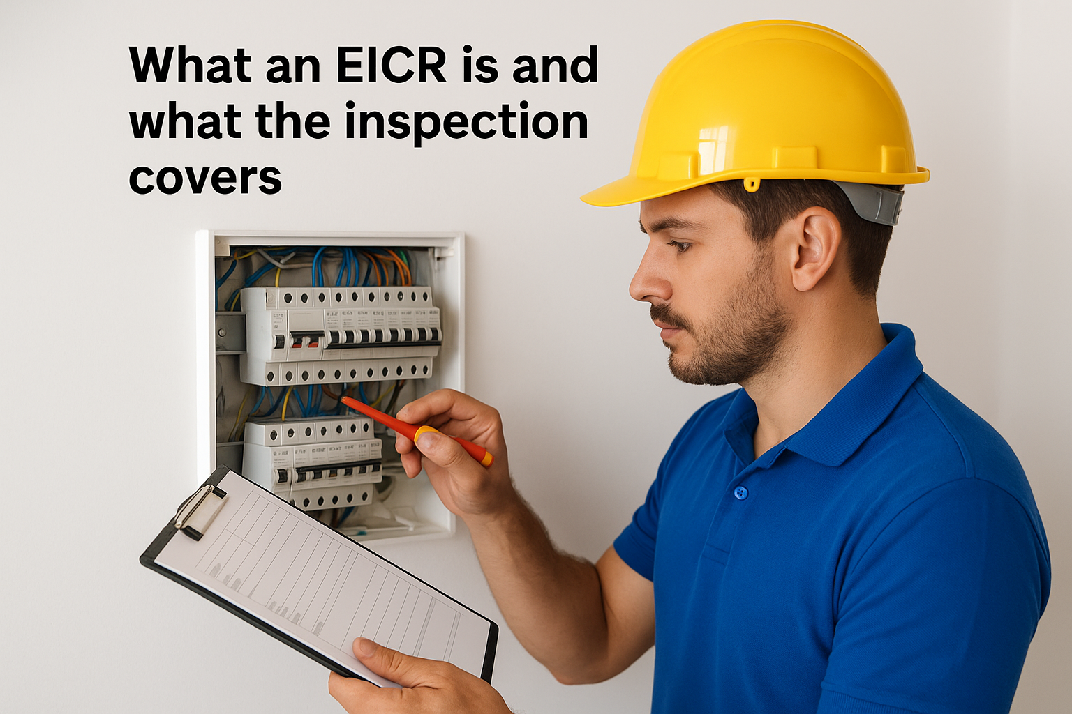 What an EICR is and what the inspection covers