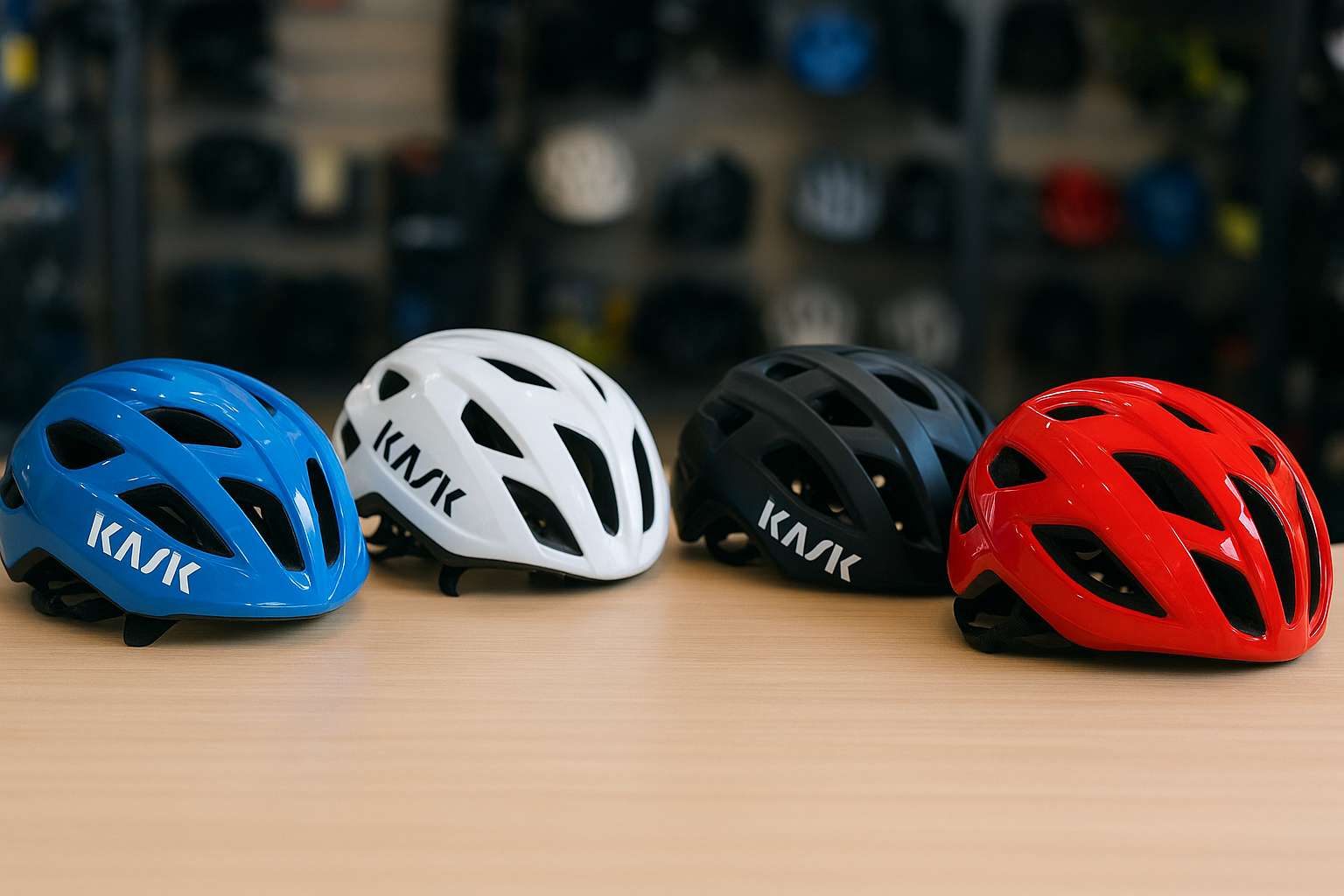 Beschikbare KASK modellen en varianten