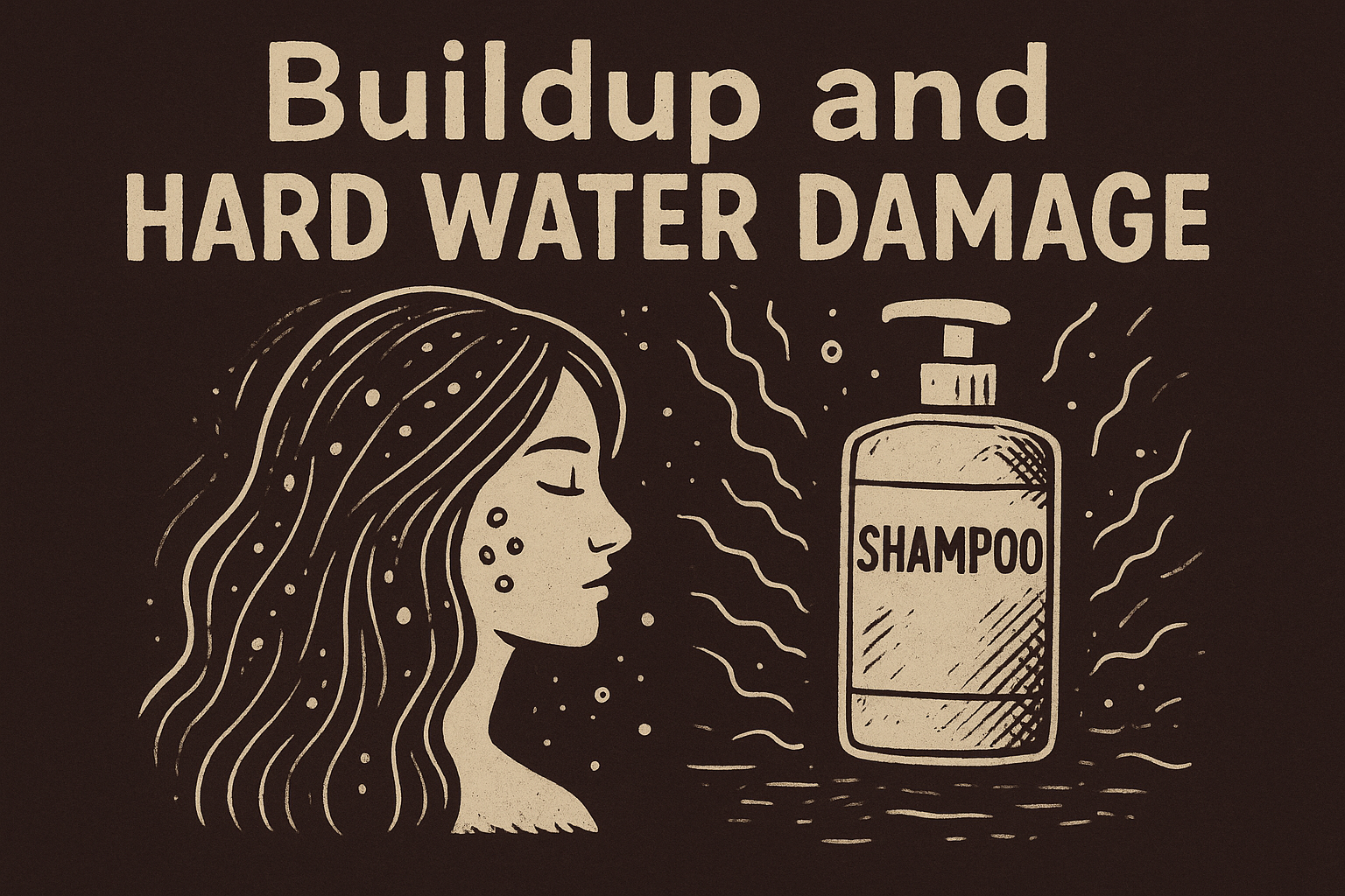 Buildup and hard water damage