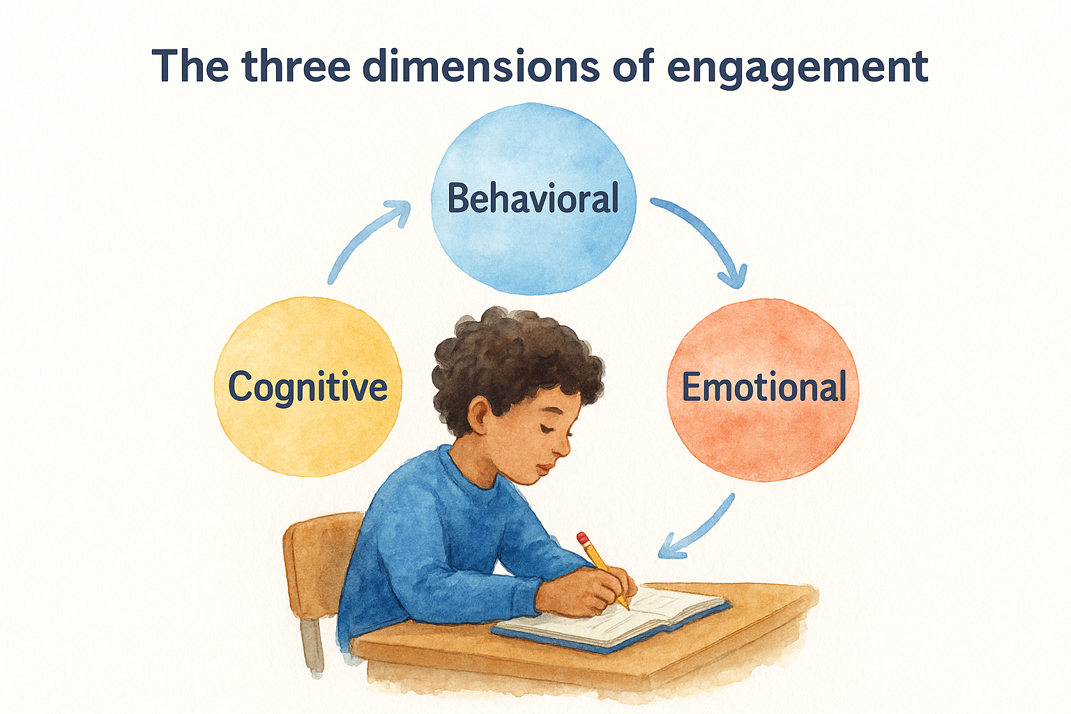 The three dimensions of engagement