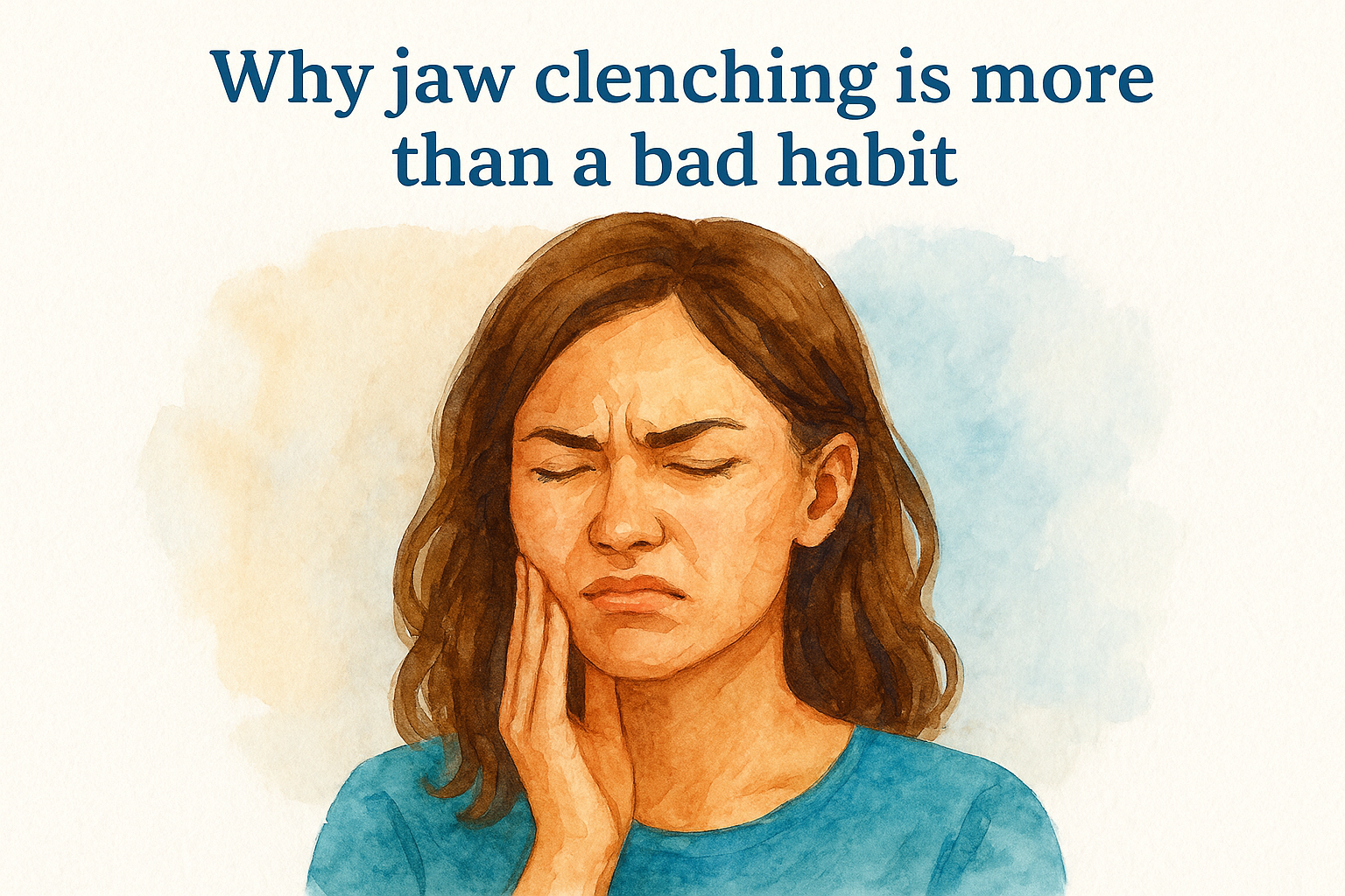 Why jaw clenching is more than a bad habit