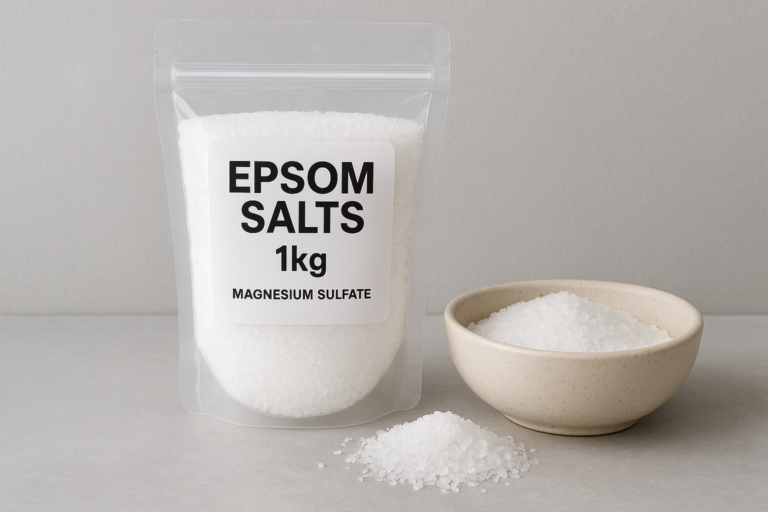 1. Epsom Salts 1kg