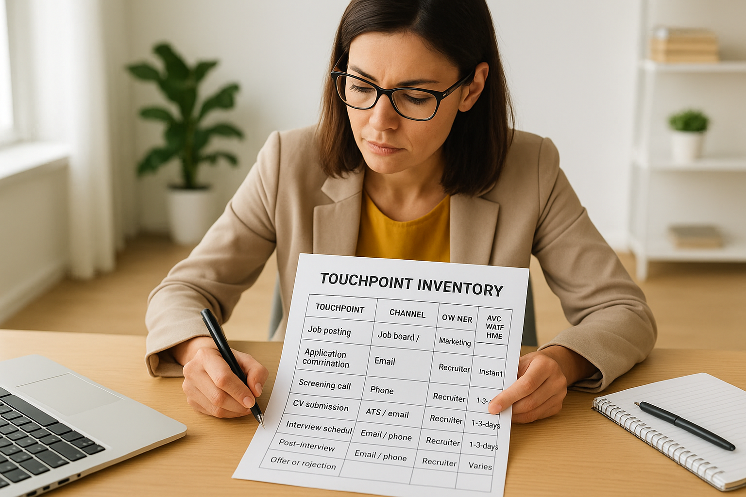 Build your touchpoint inventory