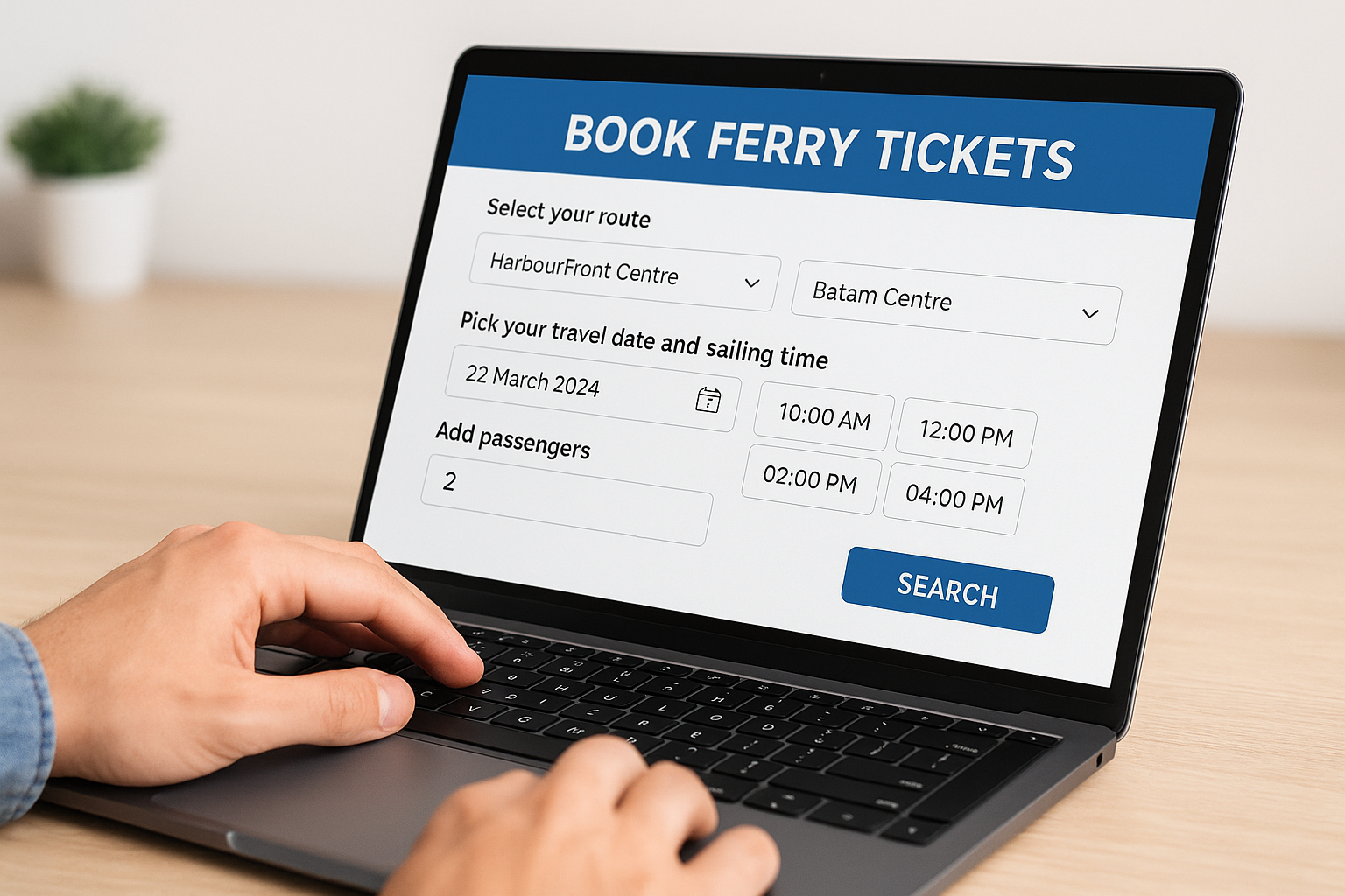 How to complete your booking