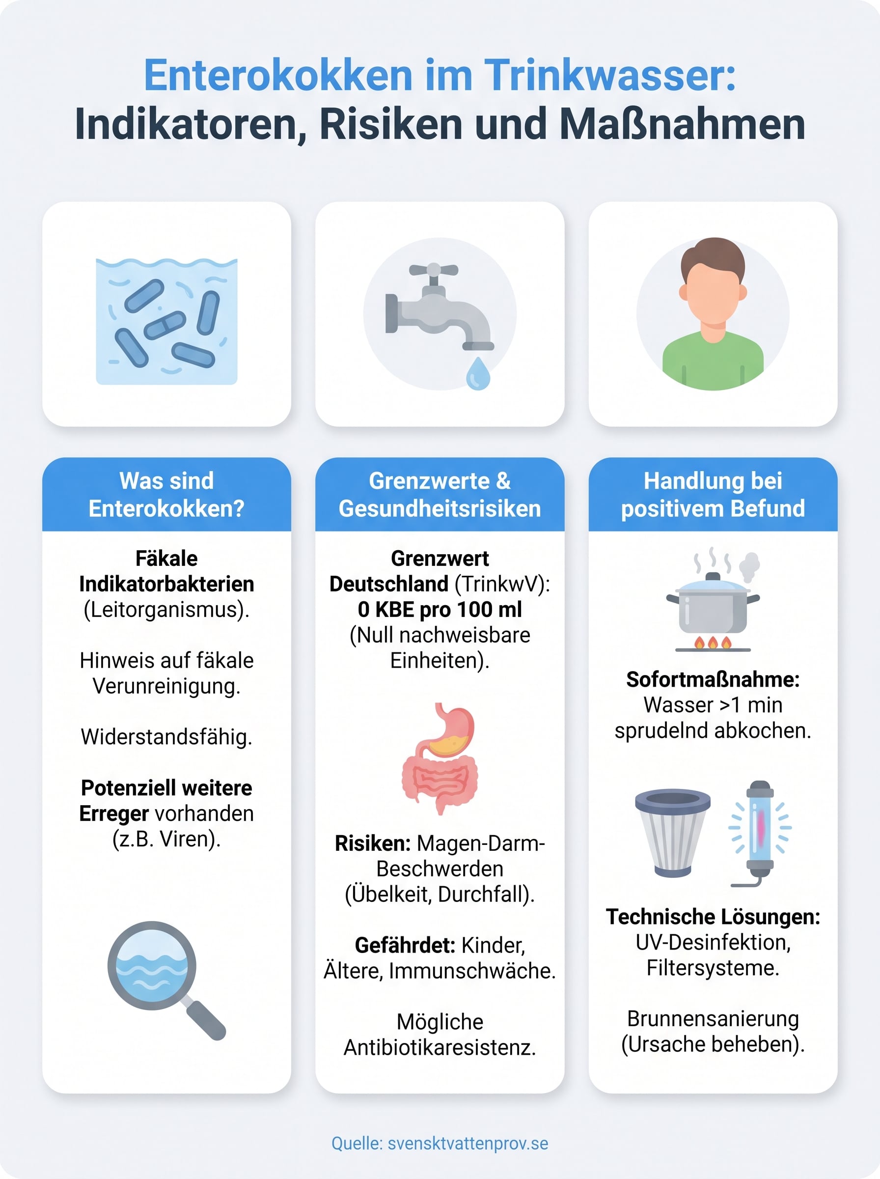 enterokokken im trinkwasser infographic