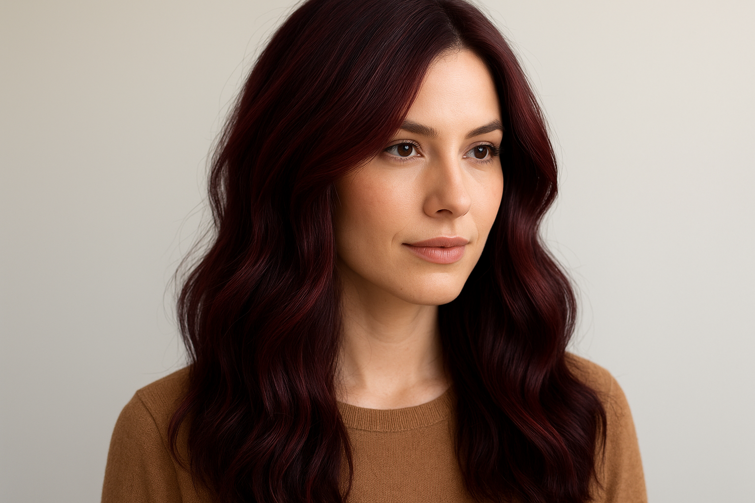 4. Cherry cola brunette