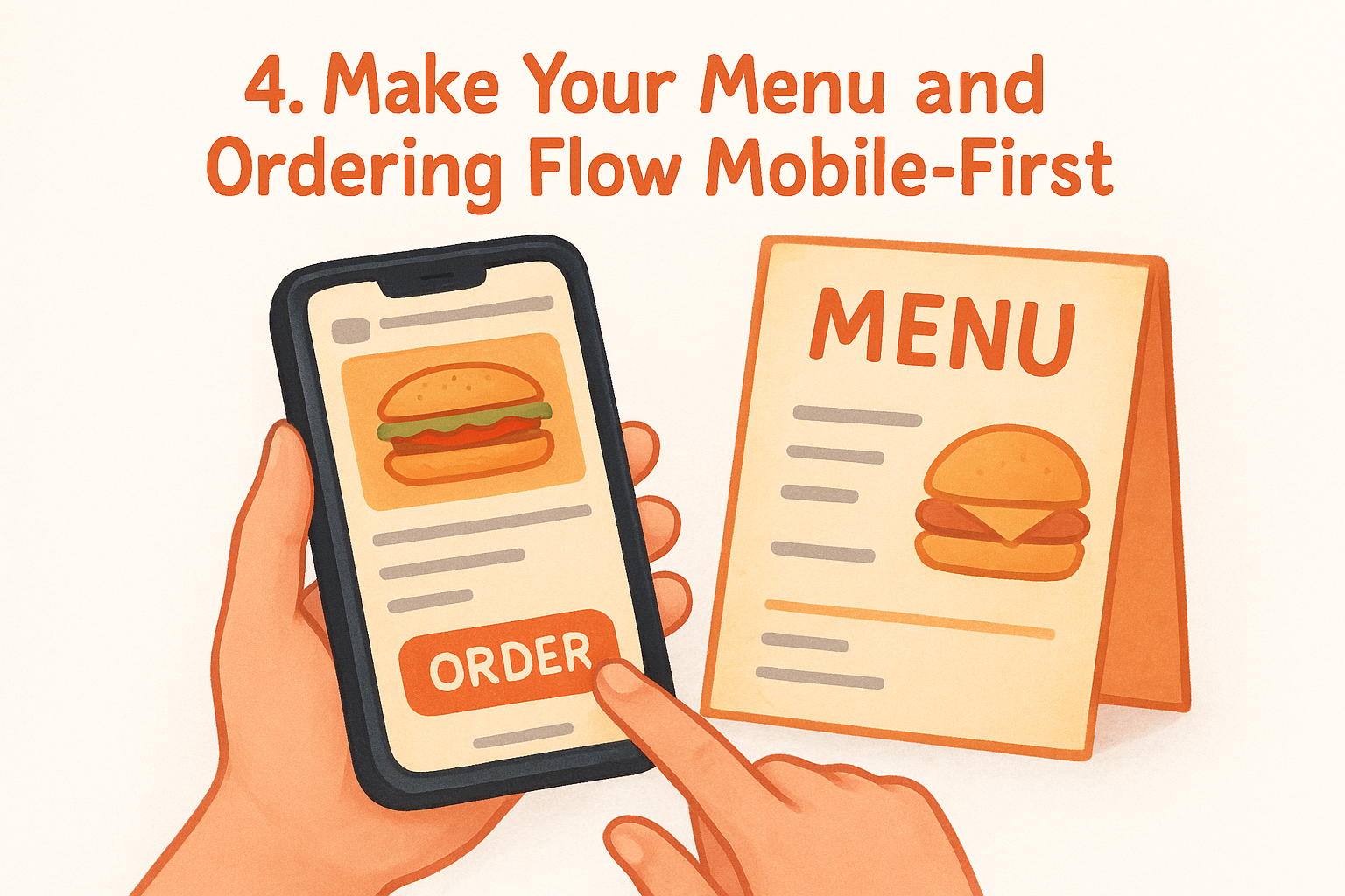 4. Make Your Menu and Ordering Flow Mobile-First