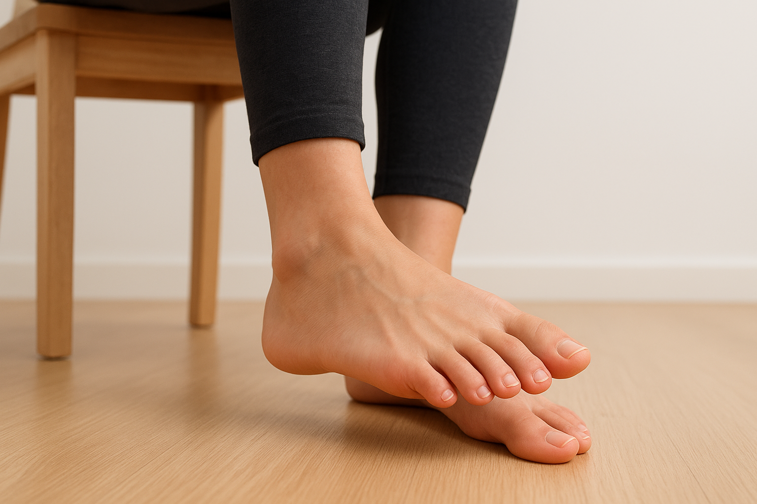 1. Achilles Foot and Ankle toe spread stretch