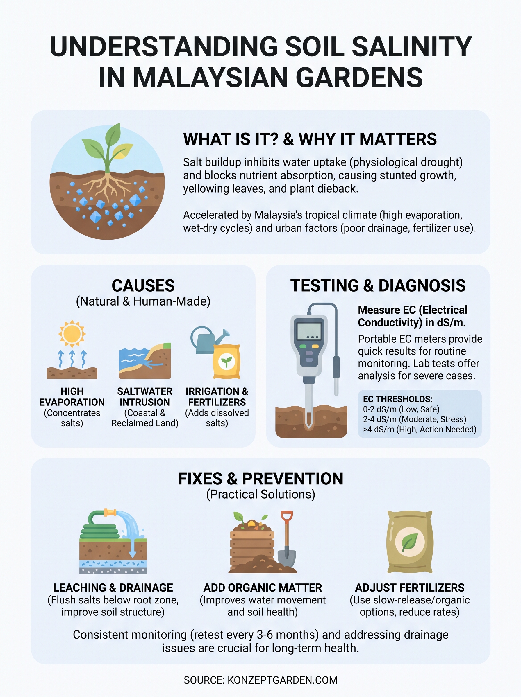 what is soil salinity infographic