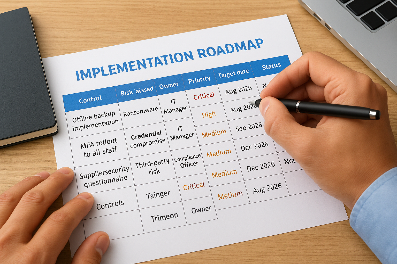 Build your implementation roadmap