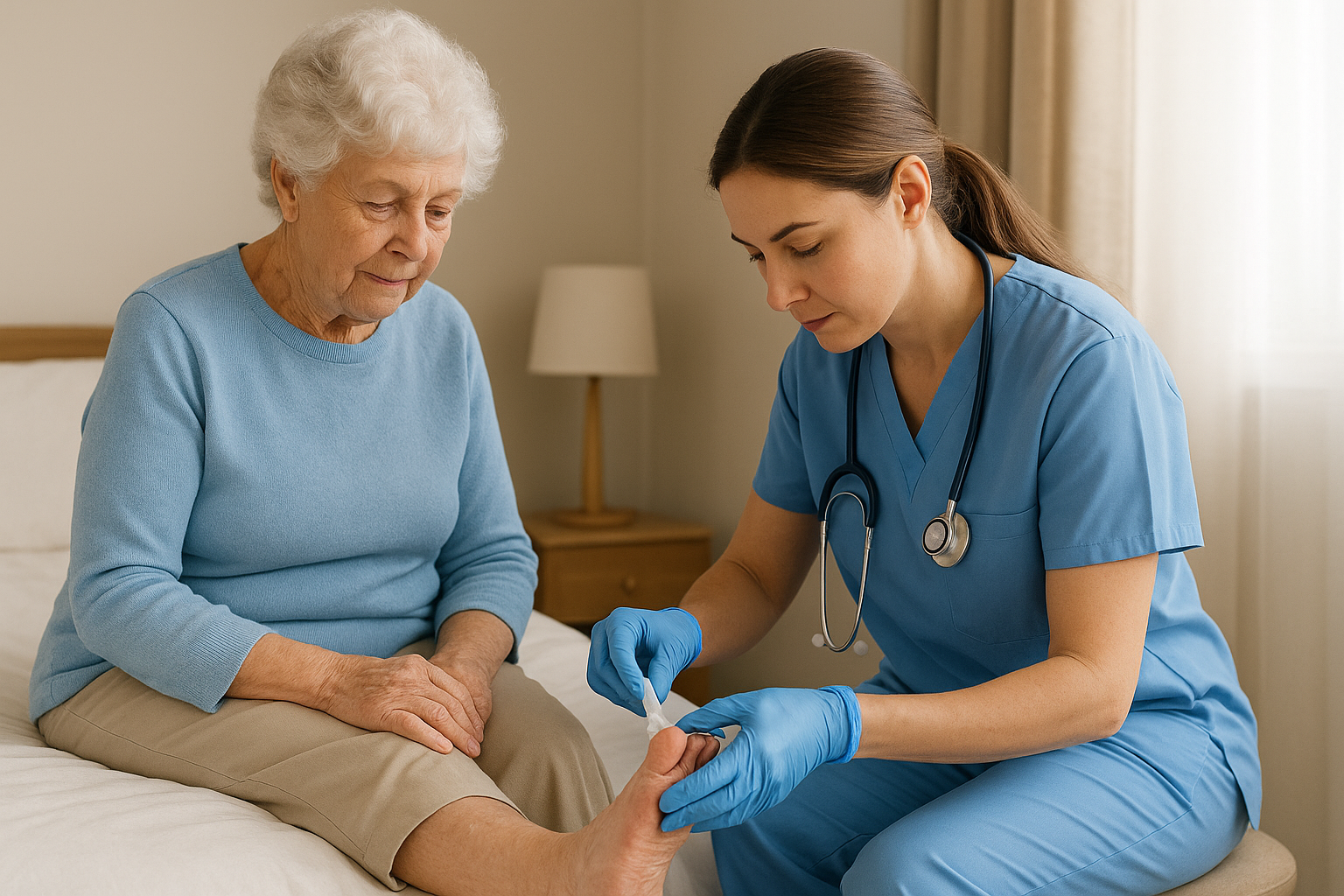 Patients who can't easily travel to a clinic