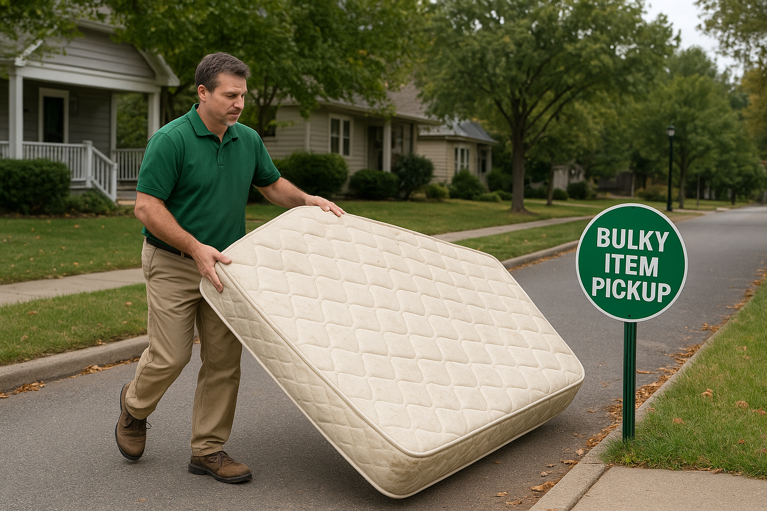 Check your municipality's bulky item program