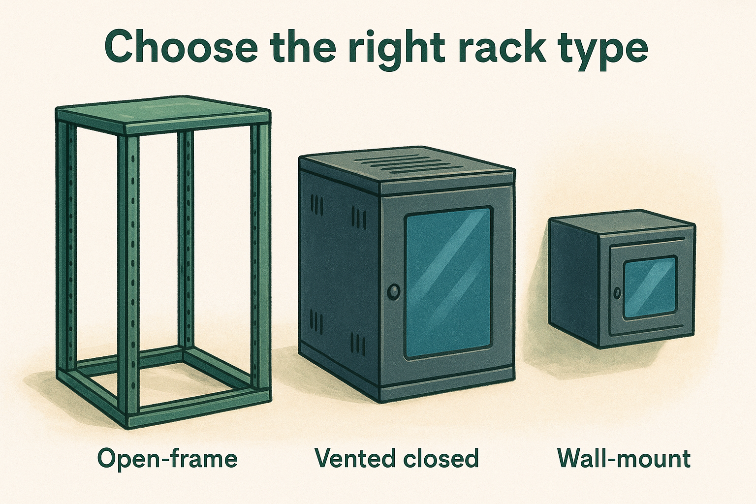 Choose the right rack type