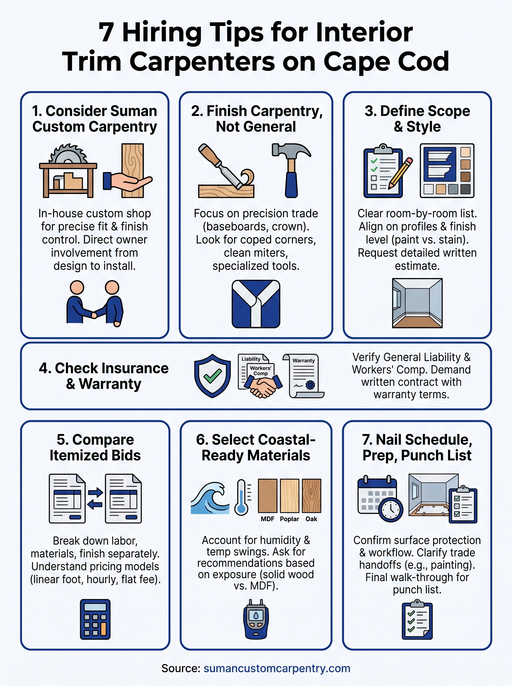 interior trim carpenter near me infographic