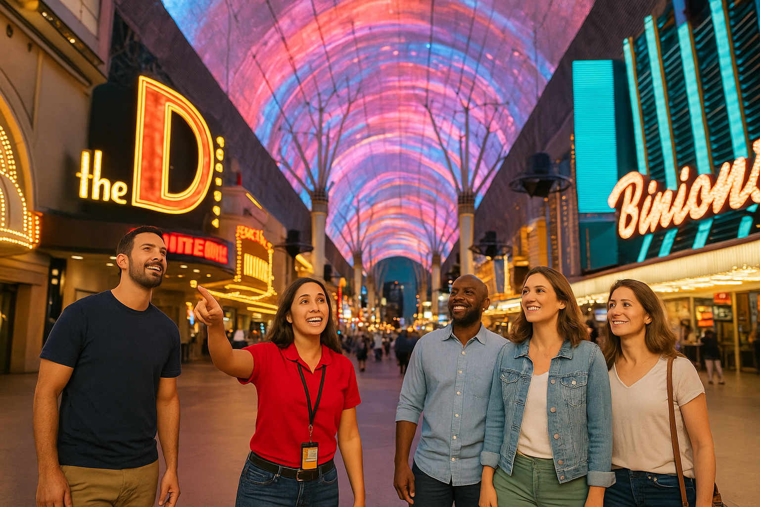 4. Downtown and Fremont Street Guided Walking Tour