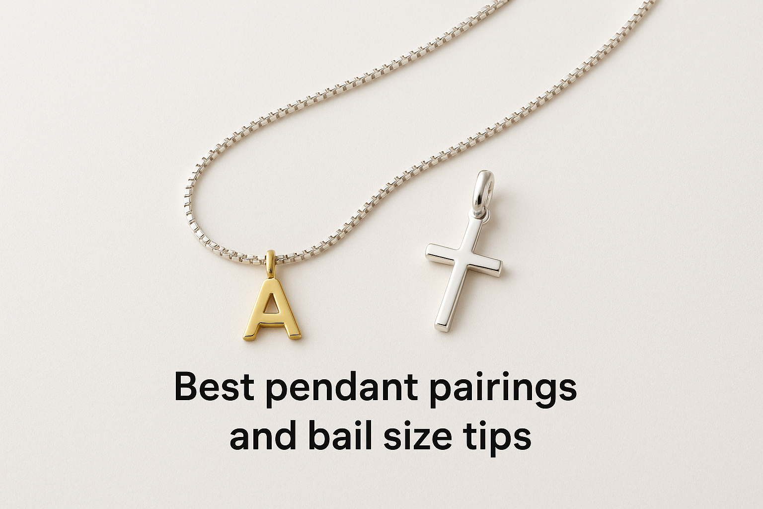 Best pendant pairings and bail size tips