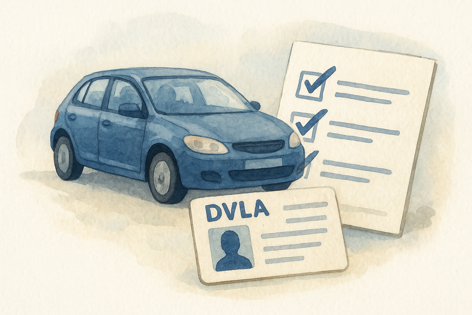 What DVLA details to verify