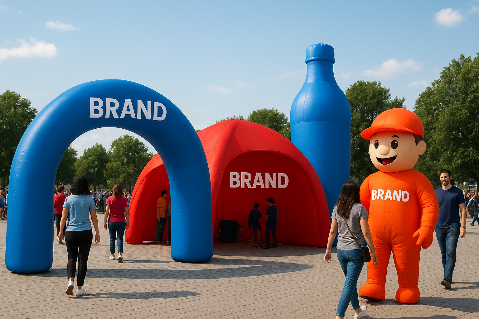 What to build: arches, tents, replicas, costumes