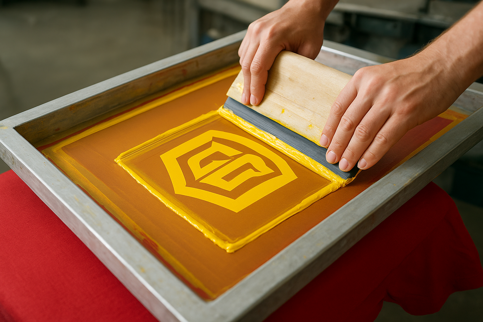 How screen printing works at its core