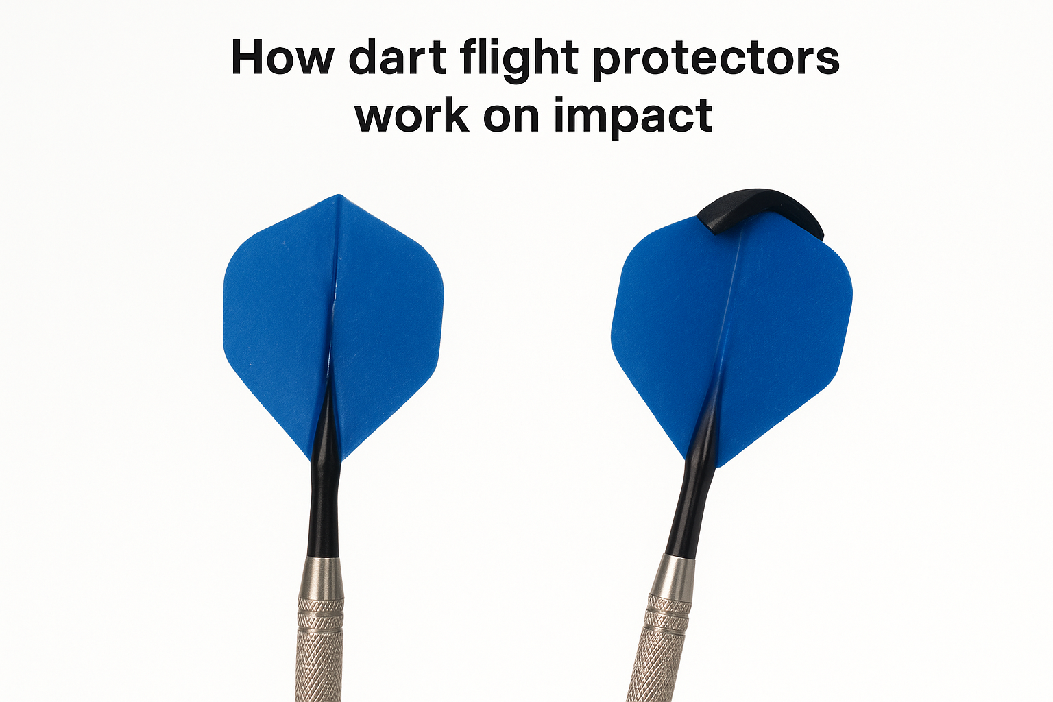 How dart flight protectors work on impact